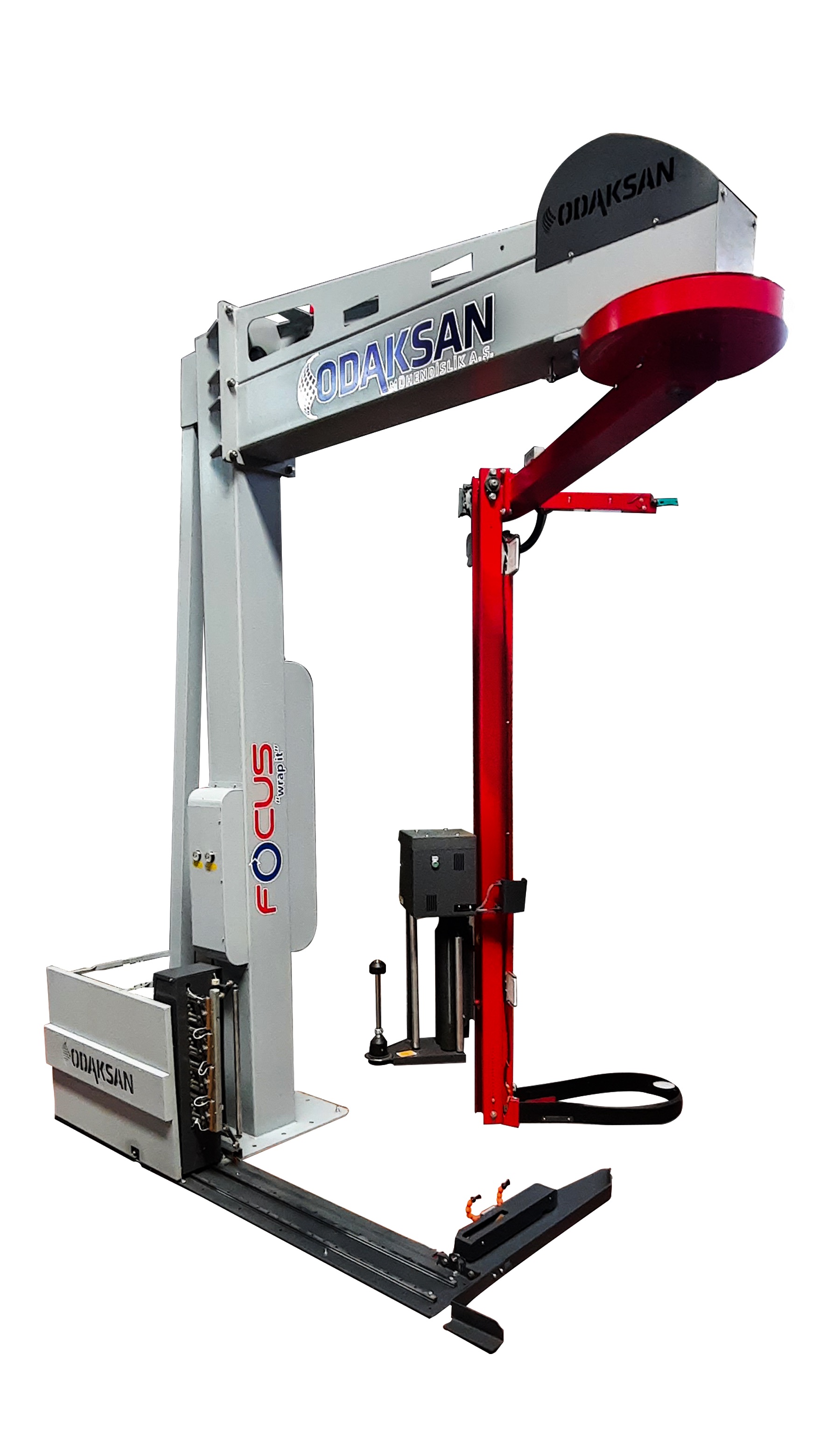 OLİMPACK | ODAKSAN OCTOPUS MOTORLU ÖN GERDİRME DÖNER KOLLU YERLİ PALET STREÇ MAKİNESİ - 2